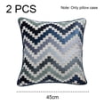 thumbnail image 2 of 2pcs Nordic sofa cut velvet modern simple velvet cushion cover, 2 of 5