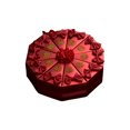 thumbnail image 1 of 10 unids/set caja de dulces de boda cajas de almacenamiento de pasteles dulces fiesta de compromiso decorativa para postre de galletas Kits de decoración para fiestas Vino rojo, Tipo 12 Grande Advancent HA075372-12, 1 of 6