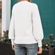 thumbnail image 4 of Puntoco Suéter Otoño Moda Mujer Color Puro Bola De Pelo Suéter De Cuello Redondo Liquidación De Navidad Puntoco Puntoco-1428, 4 of 7