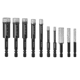 thumbnail image 1 of 10 Piezas de Brocas de Diamante para Baldosas de Cerámica Secas Soldadas con Vástago Hexagonal de 5 A 16 mm, de Copa para Mármol y Porcelana, Abridor de Agujeros, 1 of 5
