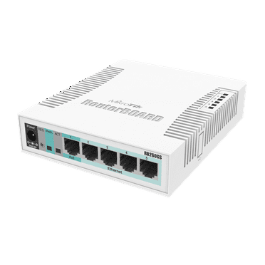 Mikrotik RB260GS - Switch de Red (Gigabit Ethernet (10/100/1000), Color Blanco, -25-65 °C, 6-31)