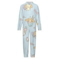 thumbnail image 3 of Cinnamoroll Hooded Union Suit Pajama Soft Comfy PJs Sleepwear, 3 of 7