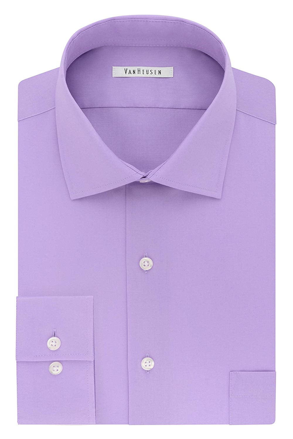 van heusen purple dress shirt