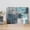Blue, variant on Teal Grey Wall Art for Living Room,Canvas Picture Wall Decor for Bathroom Bedroom,Modern Oil Painted Abstract Art Aesthetics Painting Artwork for Office Kitchen Hallway Dining Room Home Decor 24"x32"