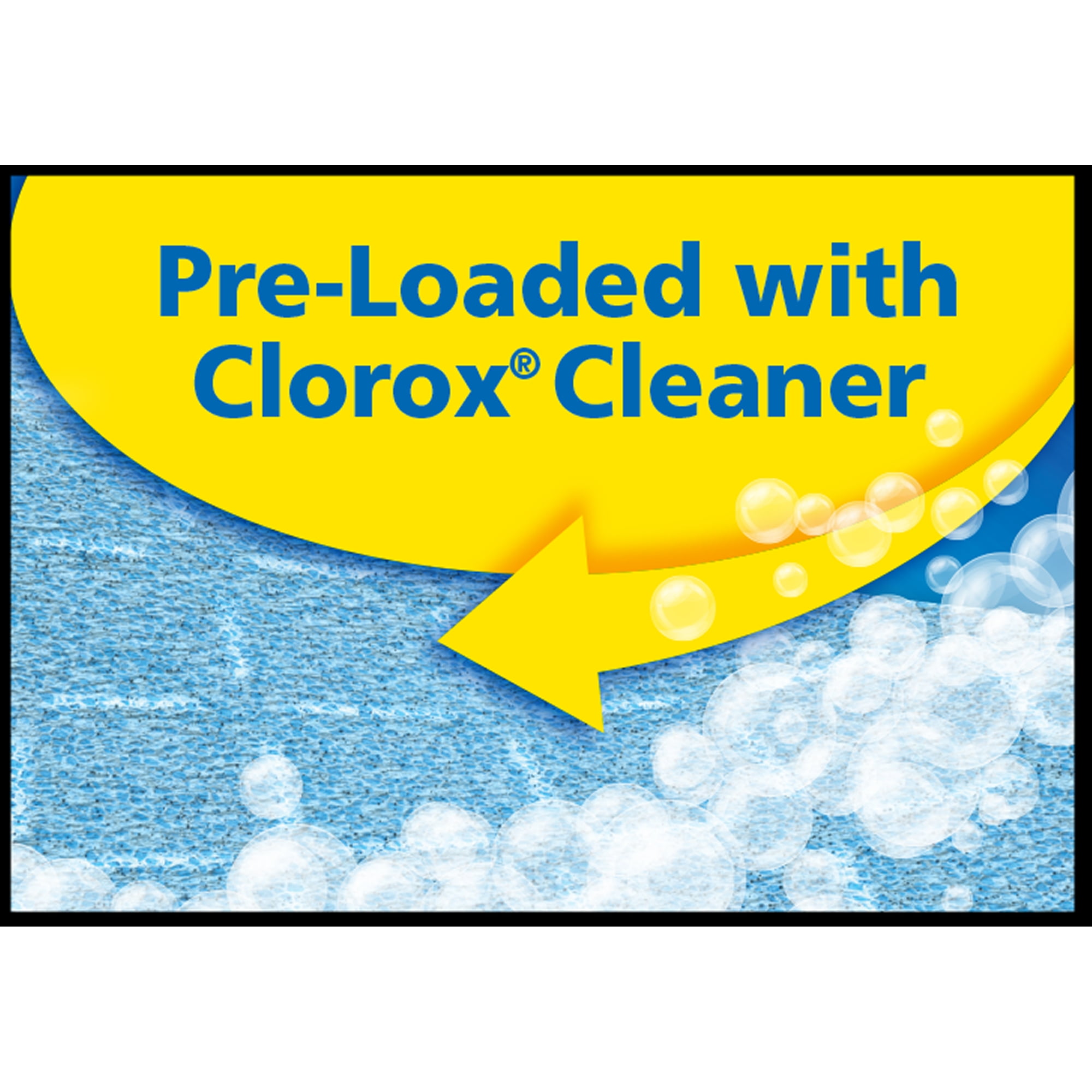 Clorox ScrubSingles, Bathroom, Rain Clean, 12 Perforated Pads