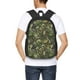 thumbnail image 4 of Balery Green Skulls Mochila para hombre y mujer - Tela Oxford 600D resistente - Gran capacidad, resistente al agua, ideal para la escuela, viajes y senderismo, 4 of 6