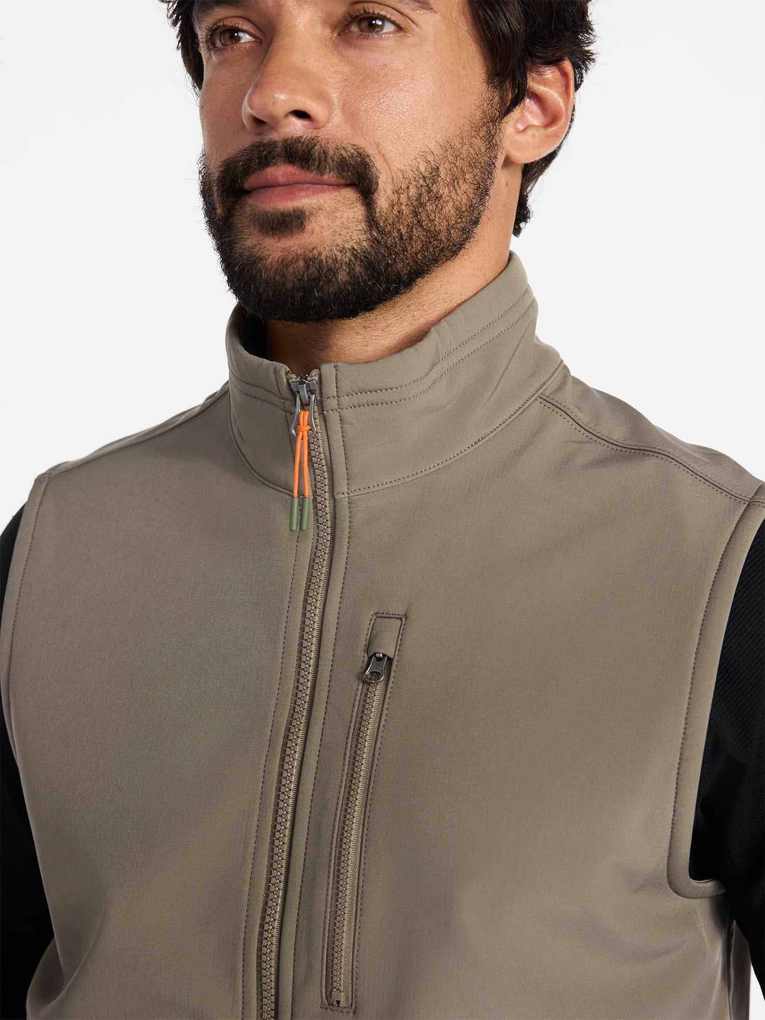 Ozark Trail Men's & Big Men's Softshell Vest, Sizes S-3XL