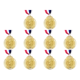 thumbnail image 1 of Medalla Medalla Juegos Medalla Oro Plata Bronce Medalla Competencia en El Puesto 123 (oro) [Al Realizar Un Pedido Enfatice El Embalaje Y El Sellado en Bolsas PE Independientes], 1 of 4