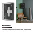 thumbnail image 3 of Flexson Soporte de Pared para 4 Sonos Amps Negro, 3 of 4