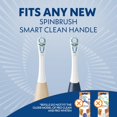 thumbnail image 3 of shiyou-Smart Clean Replacement Heads, Battery Powered Electric Toothbrush Refills for Adults, Soft Bristles, 2 Count, NEW, 3 of 4
