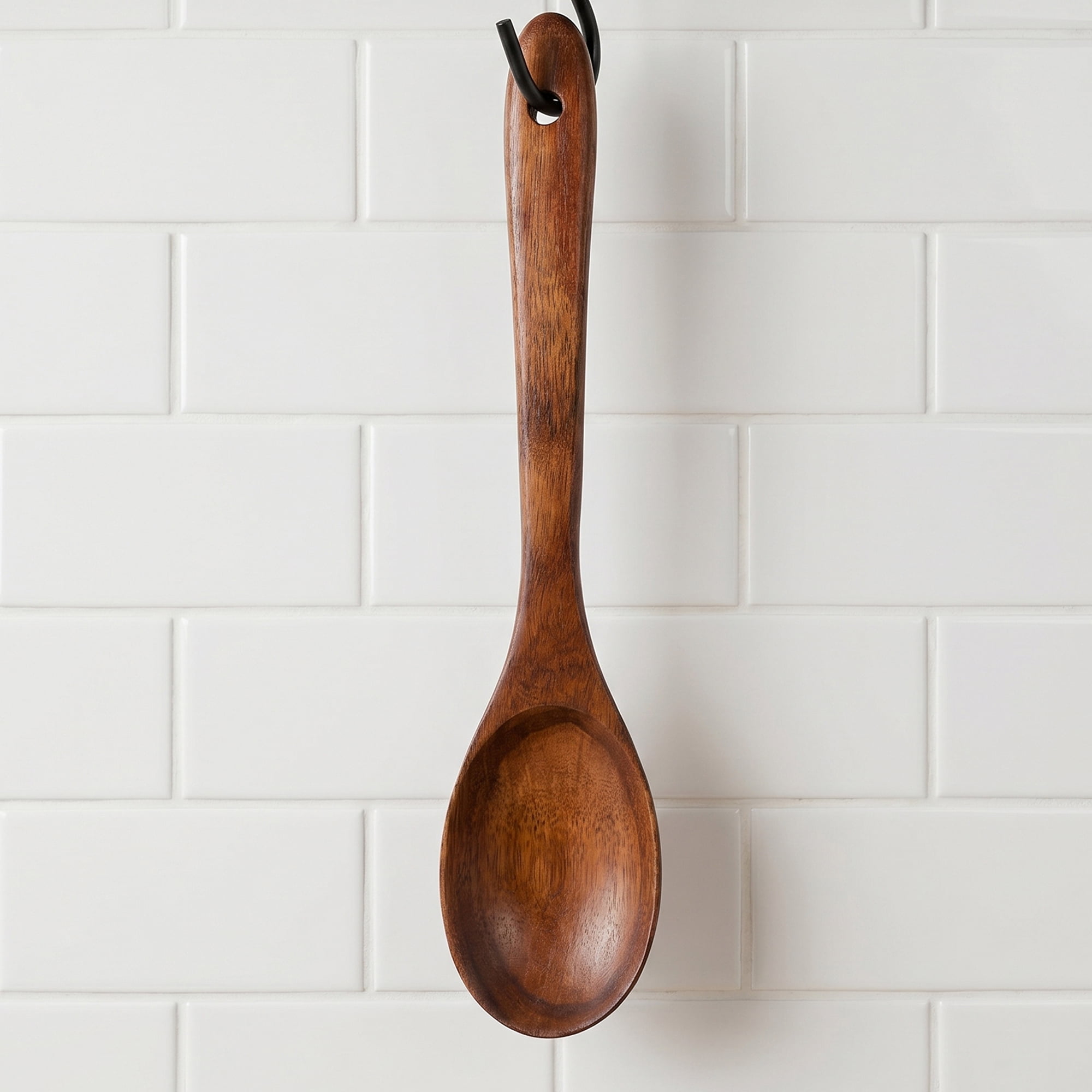 Unique Bargains Durable Non Stick Safe Heat Resistant Utensil Soup spoon 12.6" x 3.5"