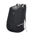 thumbnail image 1 of Mochila para ordenador portátil de negocios con correa ajustable para el hombro, mochila de viaje, mochila para oficina, al aire libre, senderismo Negro, 1 of 8