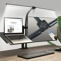 stusgo Desk Lamp for Home Office, Adjustable Double Head Desk Lights,5 Colors Architect Table Lamp