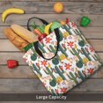 thumbnail image 5 of Honeii Summer Cactus With Blooming Print Tote Bag, Reusable Grocery Shopping Bag,Shoulder Bag with Inner Pocket, 5 of 7