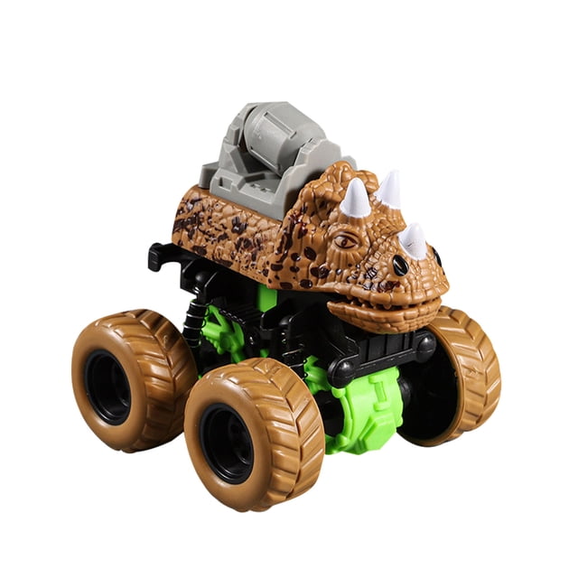 Big Save,HWRETIE Remote Control Construction Vehicles Clearance,Four-Wheel-Drive Inertial Sport Utility Vehicle Children's Dinosaur Toy Car