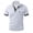 White, variant on Men Polo Shirts Short Sleeve Deer Print Lapel T Shirt Color Matching Loose Business Foreign Trade Casual Polos for Men Black L
