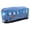 Blue, variant on Cartoon Bus Shaped Pen Case Canvas Pen Bag Zippered Pen Pouches Big Capacity Pen Case Stationeries Organiser for Student