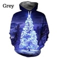 thumbnail image 4 of Sudadera con capucha navideña para hombre y mujer, con estampado 3D de árbol de Navidad, sudadera con capucha, sudadera informal de talla grande, disfraces de fiesta de Navidad, 4 of 5