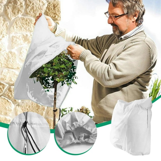 Daisyyozoid Wholesale Warm Cover Tree Shrub Plant Protecting Bag Frost Protection Yard Garden Winter
