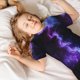 thumbnail image 5 of Balery Purple And Blue Nebula Conjunto de Pijama Infantil de Manga Corta con Estampado – Ropa de Dormir de Algodón Suave-Small, 5 of 6
