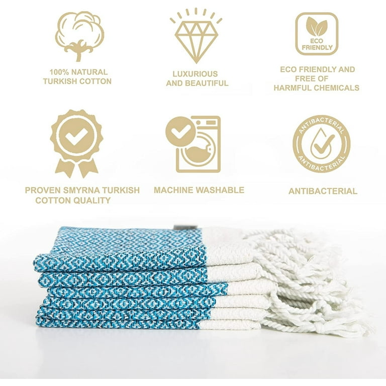 Bath Towels 100% Natural Cotton, 37x71 Anatolian Versatile Bath Towels for  Bathroom, Hotel, SPA Ultra Soft Smyrna Turkish Cotton 