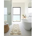 thumbnail image 4 of Unique Loom Narenj Collection Area Rug - Liverpool (3' x 13' 1" Runner Ivory/Beige), 4 of 7