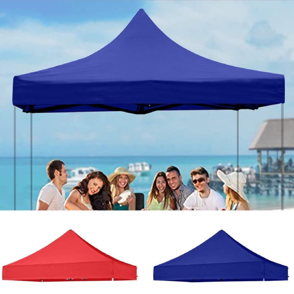 TACILIP 6.56x6.56ft Po-p Up Canopy Replacement Canopy Tent Canopy Cover Portable Gazebo Shelter Sunshade cover (without Bracket) for Patio Garden Beach Outdoor Patio Picnic Camping