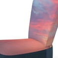thumbnail image 3 of Designart "Vibrant Panoramic Tropical Seascape Sunset VII" Upholstered Nautical & Coastal Accent Chair and Arm Chair, 3 of 5