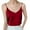 Red, variant on Womens Summer Tops Beach Women Top Backless Tops for Women Muscle Tee Muscle Top 2 Lane Strap Shirts Back Cut Blouses plus Apricot Tops for V Neck Sleeveless Satin Tank Red 2XL