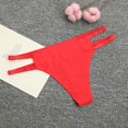 thumbnail image 5 of Aayomet Culottes Respirantes pour Femmes Strings en Soie Glacée Invisibles pour Femmes (Rouge, m), 5 of 5