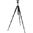 thumbnail image 2 of Slik Sprint 150 4-Section Aluminum Tripod with SBH-150DQ Ball Head, Black, 2 of 7