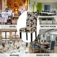 thumbnail image 6 of Chair Covers, Dining Room Chair Covers Stretch Dining Room 6 Pack,Dining Chair Covers Dining Chair slipcovers for Kitchen,Hotel,Dining Room, Ceremony, 6 of 6