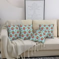 thumbnail image 7 of Throw Pillow Covers, Cute Fries Blue A Soft Square Pillow Cases with Invisible Zipper for Couch Bed Sofa, Farmhouse Fall Home Decor 20"x20", 7 of 7