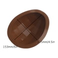 thumbnail image 3 of Dengmore 6inch Easter Eggs Chocolate Silicone Molds Large 3D Breakable Easter Egg Chocolate Molds with 1 Hammer for Easter Decorations, Mousse Cake, Dessert Baking, 3 of 7