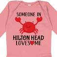 thumbnail image 4 of Inktastic Someone in Hilton Head Loves Me Boys or Girls Long Sleeve Baby Bodysuit, 4 of 5