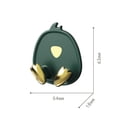 thumbnail image 3 of Tongina 6x3Pcs Adhesive Universal Hook Decoration Hanger for Entryway Bedroom Closet 6 Pcs, 3 of 6