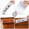 thumbnail image 3 of SHISUYAN Transparent PVC Adhesive Pockets with Paper Labels for Lapel 50 Pcs Easy to Use and Long Lasting, 3 of 8