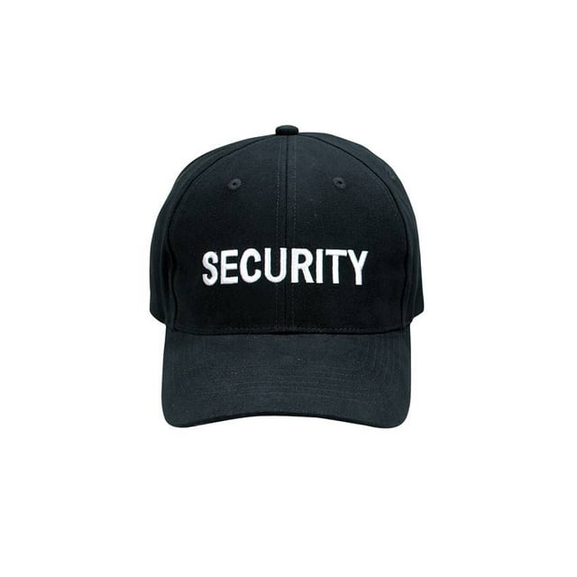 Rothco Security Adjustable Hat, Black