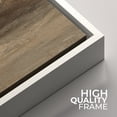 thumbnail image 6 of Framed Canvas Print Abstract Field Landscape Wall Art Neutral Vintage Decorative for Living Room Bedroom - 24"x24" WHITE, 6 of 8
