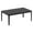 Black, variant on Compamia Sky Patio Coffee Table in White
