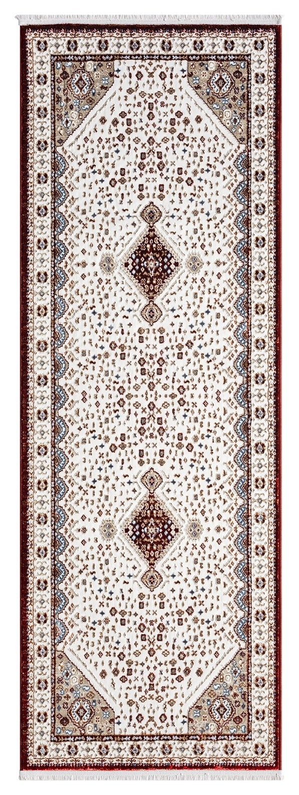 United Weavers Riviera Delphine Burgundy Runner Rug 2'7" x 7'2"