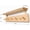 natural wood, variant on Wall Mounted Coat Rack with Shelf, 18 Inch Solid Wood Peg Rail with 5 Hooks for Entryway, Bathroom or Bedroom (Pink)