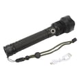 thumbnail image 1 of Linterna superbrillante con carga USB, 3 modos de zoom, IPX7, resistente al agua, LED, de mano, para camping y senderismo., 1 of 14