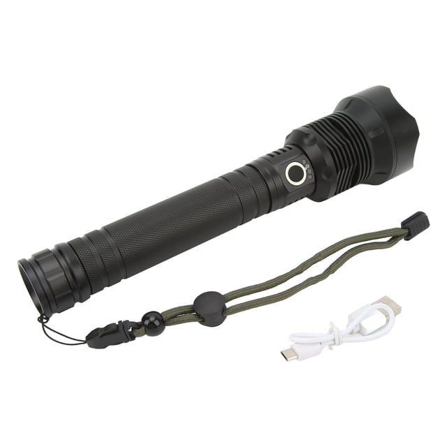 Linterna LED súper brillante, linterna súper brillante Linterna de mano USB impermeable Linterna de mano recargable Lo mejor de la línea