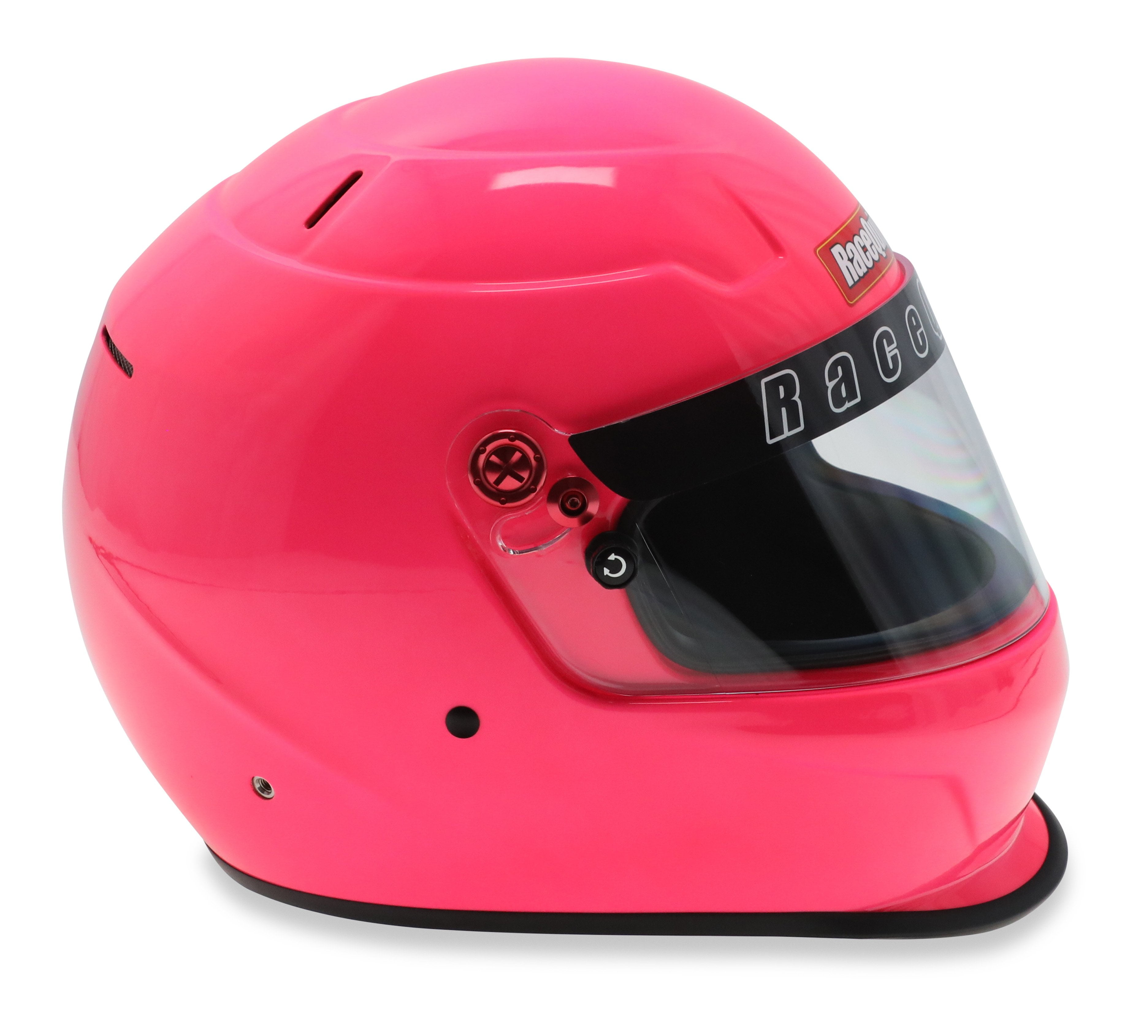 RaceQuip 2268896RQP Pro Youth Auto Racing Helmet SFI 24.1 Hot Pink One Size Fits All