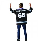 Marvel Black Panther Comfort Fit Hockey Jersey Adult's Costume X-Large 46