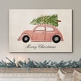 thumbnail image 2 of wall26 Canvas Print Wall Art Merry Christmas Tree Vintage Car Celebrations &amp; Holidays Decorative Illustrations Modern Art Scenic Colorful Multicolor Warm for Living Room, Bedroom, Office - 16&quo, 2 of 5