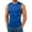 newhgg036-Blue, variant on Yaoyar Compression Shirt Men Slimming Body Shaper Vest Crewneck Workout Shirts Tummy Control Undershirts