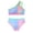 Pink-jKB, variant on Mnyotv Girls' Two Piece Bikini Set High Waist Swimsuits Beach Swimwear Teen Girl Summer Outfits Bathing Suits Size 13-14 Years