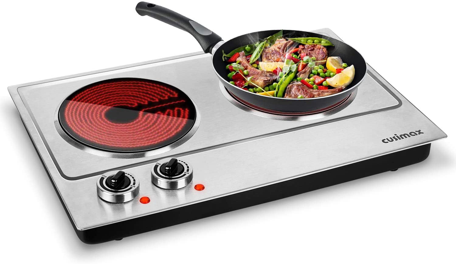 Single Burner Electric Cooktop Stove Touch Control Worktop Infrared HOT Plate 